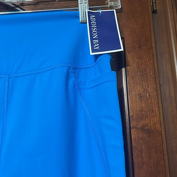 NWT ADDISON BAY blue leggings Size L - Picture 3 of 9